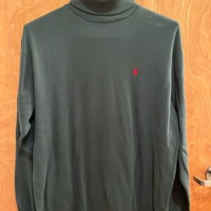 XL Ralph Lauren pine green turtle neck shirt